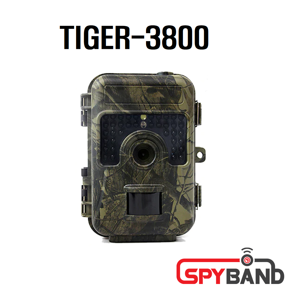 (스파이밴드) TIGER 3800 적외선 감시카메라 양봉장 벌통 송이버섯 야간무선CCTV 연속촬영 24시간 6개월촬영대기